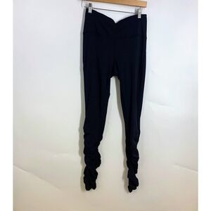 Lululemon Zoned in Tight 27 High‎ Ruched Leggings Activewear Yoga Womens Size 8